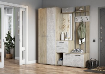 Бостон Прихожая (модульная) в Нижнекамске - nizhnekamsk.mebel24.online | фото 20