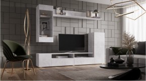 ДАЛЛАС Гостиная (модульная) цемент светлый в Нижнекамске - nizhnekamsk.mebel24.online | фото