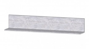 ДАЛЛАС Полка ПЛ-01 (цемент светлый) в Нижнекамске - nizhnekamsk.mebel24.online | фото