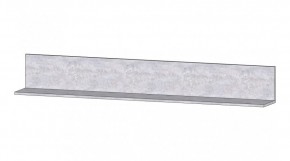 ДАЛЛАС Полка ПЛ-02 (цемент светлый) в Нижнекамске - nizhnekamsk.mebel24.online | фото