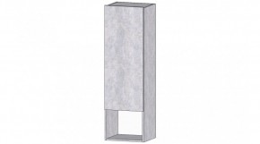 ДАЛЛАС Шкаф с полкой (цемент светлый) в Нижнекамске - nizhnekamsk.mebel24.online | фото