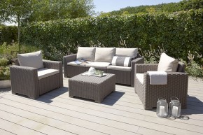 Диван Калифорния 3-х местный (California 3 Sofa), коричневый в Нижнекамске - nizhnekamsk.mebel24.online | фото 3