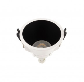 DK3026-WB Встраиваемый светильник, IP 20, 10 Вт, GU5.3, LED, белый/черный, пластик в Нижнекамске - nizhnekamsk.mebel24.online | фото 2