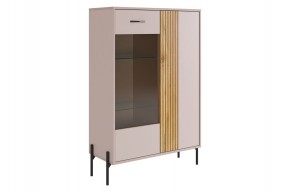 ДОМИНИКА Комод (со стеклом) в Нижнекамске - nizhnekamsk.mebel24.online | фото