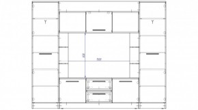 ДУБЛИН Гостиная в Нижнекамске - nizhnekamsk.mebel24.online | фото 2