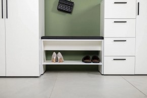 ЭЙР прихожая (модульная) Белый Шагрень в Нижнекамске - nizhnekamsk.mebel24.online | фото 23