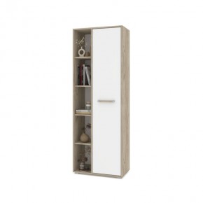 ФЛОРИДА Ф12 Шкаф-стеллаж (дуб серый/белый) в Нижнекамске - nizhnekamsk.mebel24.online | фото