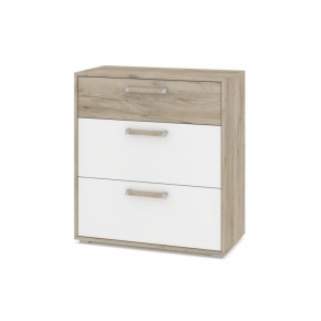 ФЛОРИДА Ф41 Комод (дуб серый/белый) в Нижнекамске - nizhnekamsk.mebel24.online | фото