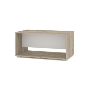 ФЛОРИДА Ф61 Стол журнальный (полка) дуб серый/белый в Нижнекамске - nizhnekamsk.mebel24.online | фото