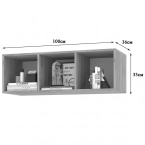 ФЛОРИДА Гостиная (модульная) дуб серый/белый в Нижнекамске - nizhnekamsk.mebel24.online | фото 12