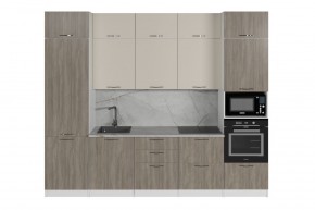 ФЬЮДЖИ Кухонный гарнитур Экстра (3000 мм) в Нижнекамске - nizhnekamsk.mebel24.online | фото 3