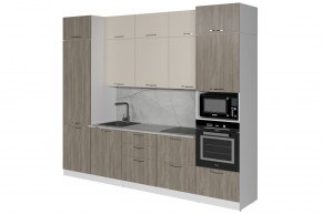 ФЬЮДЖИ Кухонный гарнитур Экстра (3000 мм) в Нижнекамске - nizhnekamsk.mebel24.online | фото 4