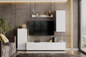 Гостиная МГС 10 (Белый текстурный) в Нижнекамске - nizhnekamsk.mebel24.online | фото 1