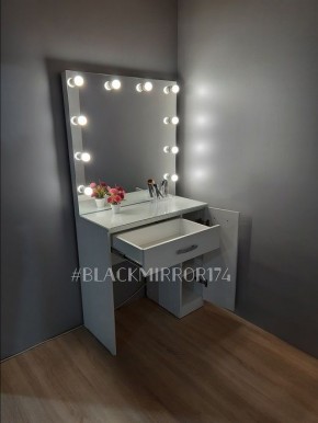 Гримерный стол ГС1БД80 в Нижнекамске - nizhnekamsk.mebel24.online | фото 4