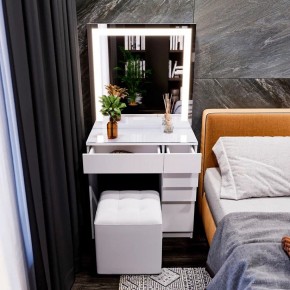 Гримерный стол ГС5LEDМ80 в Нижнекамске - nizhnekamsk.mebel24.online | фото 2