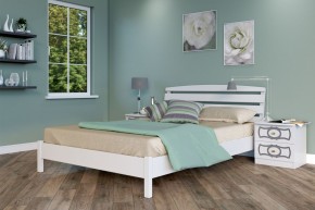 КАМЕЛИЯ-1 Кровать из массива 1600 в Нижнекамске - nizhnekamsk.mebel24.online | фото 1