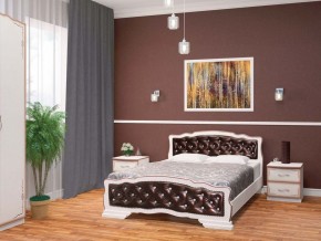 КАРИНА-10 Кровать из массива 1600 в Нижнекамске - nizhnekamsk.mebel24.online | фото 1