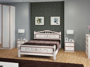 КАРИНА-5 Кровать из массива 900 (Дуб молочный) в Нижнекамске - nizhnekamsk.mebel24.online | фото