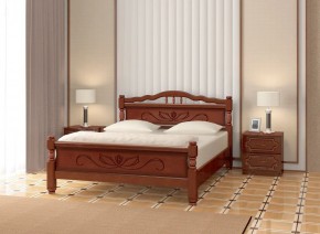 КАРИНА-5 Кровать из массива 900 (Орех) в Нижнекамске - nizhnekamsk.mebel24.online | фото