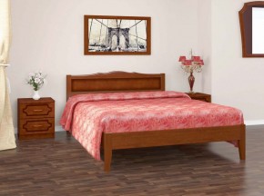 КАРИНА-7 Кровать из массива  (Орех) в Нижнекамске - nizhnekamsk.mebel24.online | фото