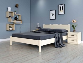 КАРИНА-7 Кровать из массива (Слоновая кость) в Нижнекамске - nizhnekamsk.mebel24.online | фото