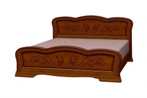 КАРИНА-8 Кровать из массива (Орех) в Нижнекамске - nizhnekamsk.mebel24.online | фото 2