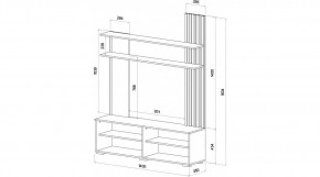 КАРОЛИНА Гостиная в Нижнекамске - nizhnekamsk.mebel24.online | фото 3