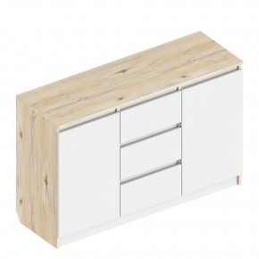 Комод 2-ств. с 3 ящиками в Нижнекамске - nizhnekamsk.mebel24.online | фото 1