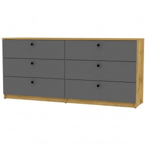 Комод Arvid K159 (ДВ-Графит) в Нижнекамске - nizhnekamsk.mebel24.online | фото