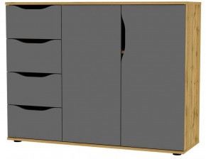 Комод Astrid K201 (ДВ-Графит) в Нижнекамске - nizhnekamsk.mebel24.online | фото