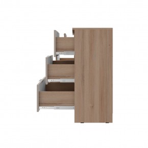 Комод Эмилия КМ-04 (Дуб смоки/Айриш (MF03)) в Нижнекамске - nizhnekamsk.mebel24.online | фото 3