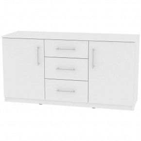 Комод K-70x135x45-1 (Белый) Калисто в Нижнекамске - nizhnekamsk.mebel24.online | фото