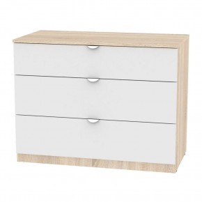 Комод K-70x90x45-1-TR (ДСС-Белый) Калисто в Нижнекамске - nizhnekamsk.mebel24.online | фото