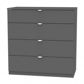 Комод K-93x90x45-1-TR (Графит) Калисто в Нижнекамске - nizhnekamsk.mebel24.online | фото