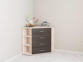 Комод Катрин-7 венге/дуб молочный в Нижнекамске - nizhnekamsk.mebel24.online | фото