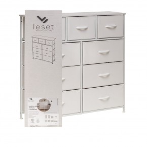 Комод Leset Линкс 9 ящиков (к/з) в Нижнекамске - nizhnekamsk.mebel24.online | фото 13