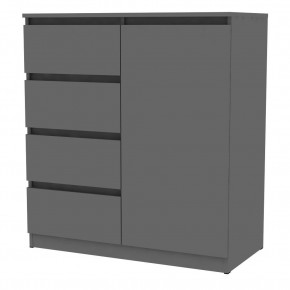 Комод Мальта K114 (Графит) в Нижнекамске - nizhnekamsk.mebel24.online | фото