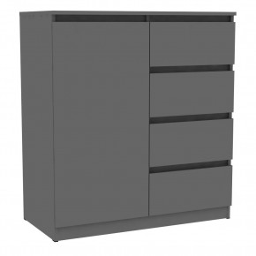 Комод Мальта K115 (Графит) в Нижнекамске - nizhnekamsk.mebel24.online | фото