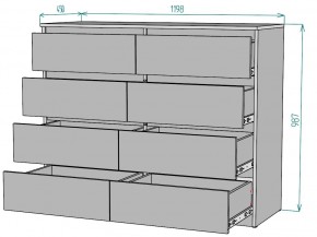 Комод Мальта K133 в Нижнекамске - nizhnekamsk.mebel24.online | фото 2