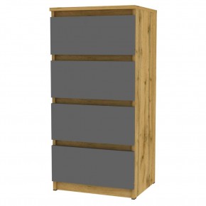 Комод Malta light K126 (ДВ-Графит) в Нижнекамске - nizhnekamsk.mebel24.online | фото