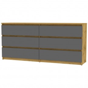 Комод Malta light K144 (ДВ-Графит) в Нижнекамске - nizhnekamsk.mebel24.online | фото