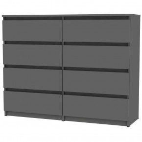 Комод Malta light K145 (Графит) в Нижнекамске - nizhnekamsk.mebel24.online | фото