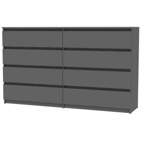 Комод Malta light K147 (Графит) в Нижнекамске - nizhnekamsk.mebel24.online | фото