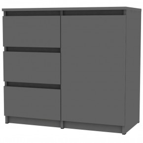 Комод Malta light K186 (Графит) в Нижнекамске - nizhnekamsk.mebel24.online | фото