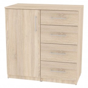 Комод "Калисто (K17)" ручка рейлинг (Дуб сонома) в Нижнекамске - nizhnekamsk.mebel24.online | фото