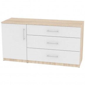Комод "Калисто (K48)" ручка рейлинг (ДСС-Белый) в Нижнекамске - nizhnekamsk.mebel24.online | фото