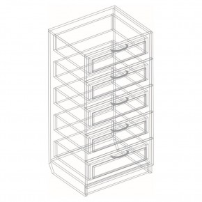 Комод "СА-03" Александрия в Нижнекамске - nizhnekamsk.mebel24.online | фото 3