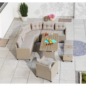 Комплект плетеной мебели AFM-373B Beige в Нижнекамске - nizhnekamsk.mebel24.online | фото 2