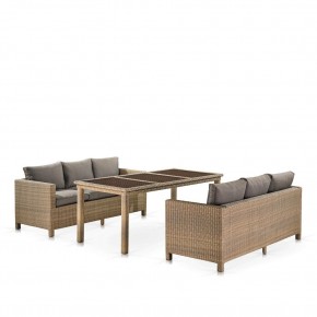 Комплект плетеной мебели T365/S65B-W65 Light Brown в Нижнекамске - nizhnekamsk.mebel24.online | фото 1