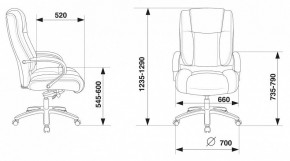 Кресло для руководителя T-9925SL/BLACK в Нижнекамске - nizhnekamsk.mebel24.online | фото 5
